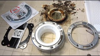 Toilet Flange Repair  Broken Rusted Closet Flange Replacement Kits  How To [upl. by Weeks]