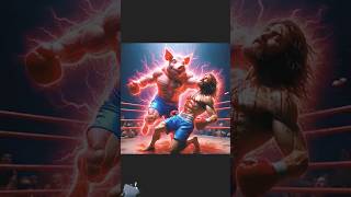 Jishu Vs 🐷 pig boxingjesus fe cute catmemes aishorts trending Biswajitk4 [upl. by Emelin607]