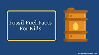 Fossil Fuel Facts For Kids  Educational Video [upl. by Derwon]