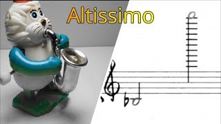 Advanced Altissimo for Tenor Saxophone [upl. by Eerized]