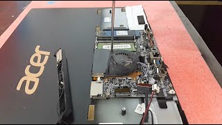 Acer AIO Aspire C22 1600 LCD Replace [upl. by Airdnaid]