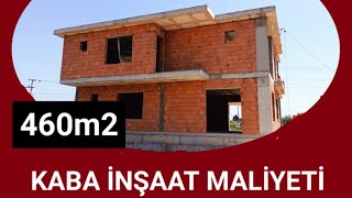 460m2 kaba inşaat maliyeti 4bölüm [upl. by Siuqcram]