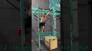 Passo a passo Pull Over crossfit pullovers barmuscleup gym [upl. by Phaih]