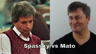 Boris Spassky vs Mato Jelic [upl. by Nylodnew107]