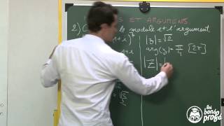 Modules et arguments  Exercice 2  Maths terminale  Les Bons Profs [upl. by Animaj258]