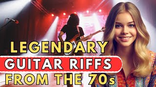 Top 10 Rock Anthems of the 70s Guitar Legends [upl. by Collayer]