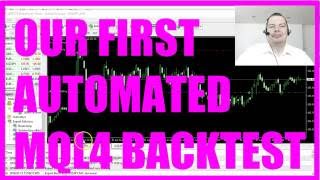 MQL4 Tutorial Bootcamp 1  11 Speed up your trading experience with backtesting [upl. by Teodoor]