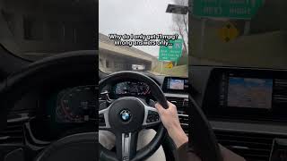 BMW m550i under an overpass 🛣️👀 m550i bmw shorts [upl. by Etnaud690]