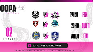 COPA PAPO VAI TV de futsal 0210 [upl. by Jud]