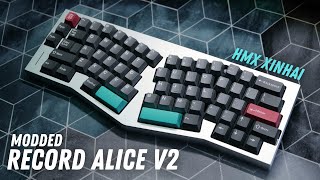 Record Alice V2 Modded Sound Test HMX Xinhai Clacky Build [upl. by Adnaval]