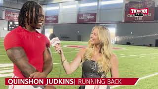 Ohio State Running Back Quinshon Judkins on Big 10 vs SEC Football [upl. by Jethro]