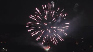 New Hope  Lambertville Fireworks on the Delaware [upl. by Nnaxor84]