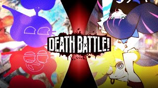 red and blue vs panty and stocking dick figures  death battle fanmade trailer s5 [upl. by Llerehc127]