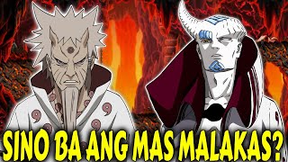 HAGOROMO VS ISSHIKI  SINO ANG MAS MALAKAS  NARUTO TAGALOG REVIEW [upl. by Avad543]