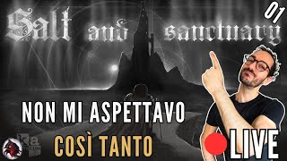 Salt and Sanctuary  BLIND RUN  COMINCIA UNA NUOVA AVVENTURA  Walktrough LIVE 01 [upl. by Ardnahc]