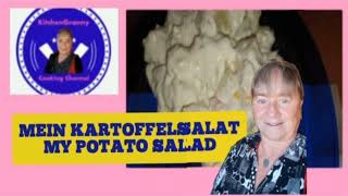 Mein schnellster Kartoffelsalat aus Pellkartoffeln lecker gut I günstig Qick potato salad 4 Zutaten [upl. by Kirimia]