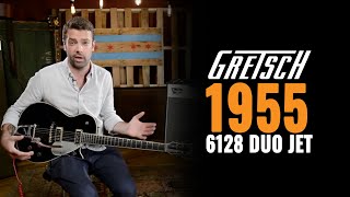 1955 Gretsch 6128 Duo Jet Guitar  CME Vintage Demo  Joel Bauman [upl. by Adnoluy]