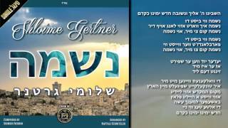 שלומי גרטנר בסינגל חדש quotנשמהquot  Shloime Gertner New Single quotNeshomoquot [upl. by Ewolram]