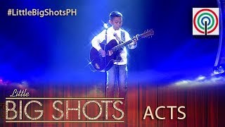 Little Big Shots Philippines Rock  10yearold Acoustic Singer [upl. by Eimat]