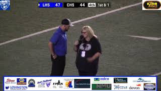 Lovington Football at Carlsbad [upl. by Atsirc457]