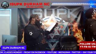 ISUPK DURHAM NC LIVE AND OFFICIAL SABBATH SERVICE [upl. by Ahseina]