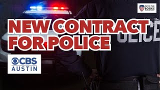 CBS Austin New Contract for Police Officers Includes Pay Raise and New Transparency Rules [upl. by Jemy76]