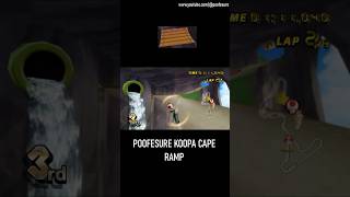 POOFESURE KOOPA CAPE RAMP poofesure mariokart wii youtubeshorts [upl. by Fagen]