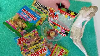 Haribo sweets unpacking ASMR [upl. by Rakso]