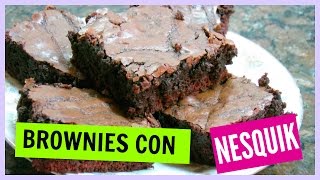 BROWNIES CON NESQUIK Argentina  STEPHT [upl. by Nairret7]