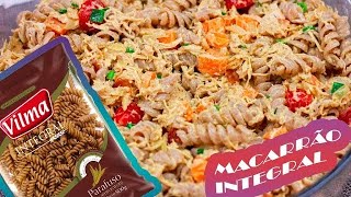 MACARRONESE COM MACRRÃO INTEGRAL [upl. by Enenej]