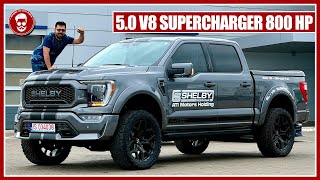 MOARTE ELECTRICELOR SHELBY F150 SUPER SNAKE OFFROAD 50 V8 SUPERCHARGED 800 CP 160000 EURO TVA [upl. by Isyak]