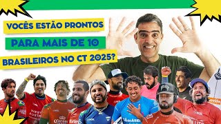 Vocês estão prontos para ter mais de 10 brasileiros no CT 2025 [upl. by Auqenes]