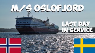 Ferry crossing Strömstad to Sandefjord with MS Oslofjord  July 2023  Fjord Line [upl. by Deyas752]