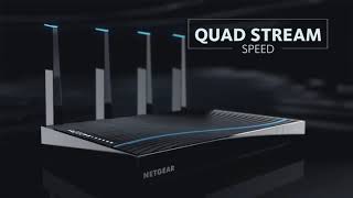 NETGEAR R8500 Nighthawk X8 Tri Band AC5300 5 3 Gbps Smart Wi Fi Router Alexa enabled [upl. by Chan988]