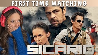 Sicario 2015 ☾ MOVIE REACTION  FIRST TIME WATCHING [upl. by Brosy834]