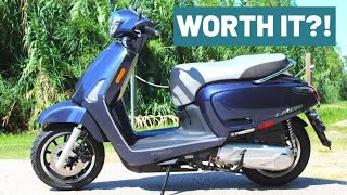 KYMCO Like 150i Scooter REVIEW [upl. by Lambrecht]