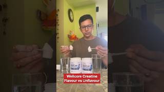 Wellcore Creatine Monohydrate Flavour amp Unflavour creatine supplements corefitlab shorts viral [upl. by Coit]