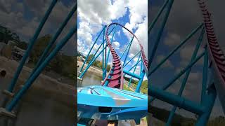 SeaWorld’s TALLEST FASTEST and LONGEST rollercoaster 🦈 🌊amusementpark seaworldorlando [upl. by Blanding]