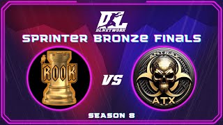 R00K vs ATX  SPRINTER BRONZE FINALS  Season 8  ESports VR League [upl. by Idnahr807]