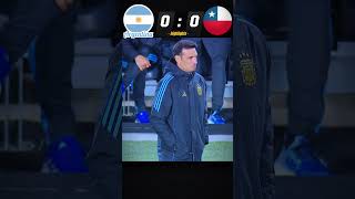 Argentina vs chile highlights frindly match 2024 viralvideo soccerskills footballsoccer [upl. by Candis883]