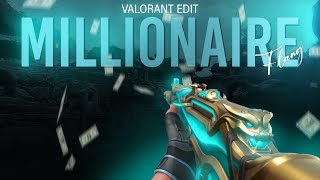 MILLIONAIRE 💸  Valorant Edit [upl. by Amalea]