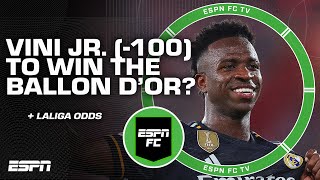 Vini Jr 100 DOESNT DESERVE to win the Ballon dOr  Real Madrid 230 to win LALIGA  ESPN FC [upl. by Grew]