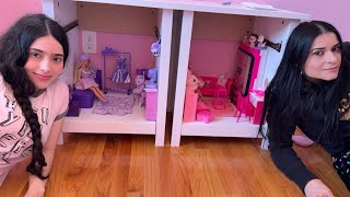 RETO CON MI MADRE LA QUE HAGA Y DECORE LA MEJOR HABITACIÓN DE BARBIE DE COLORES GANA [upl. by Nenerb24]