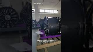 Manufacture wheels for BMW X3 M40i 2021 at JOVA WHEELS [upl. by Wivinia511]