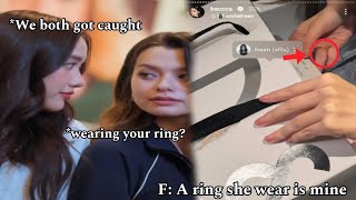 IM CONFUSED ASIDE FROM FREENS GIFT TO BECKY  DID SHE ALSO GIVE HER A RING freenbecky [upl. by Airetnahs]