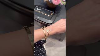 Shopping at Van Cleef and Arpels🤍 lovevca vancleefarpels alhambra luxuryshoppingvlog [upl. by Evelyn522]