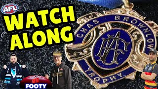 AFL 2024 BROWNLOW MEDAL COUNT  Watch Along [upl. by Rabma]