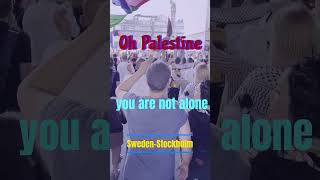 Palestine Oh Palestine you are not alone we will do everything for your victory [upl. by Taylor]