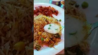 Fry rice eating 😋 chicken chili shots youtubeshorts food shots [upl. by Proud720]