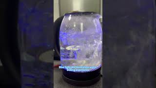 Electric kettle boiling water operation 100° boiling water [upl. by Ehrman]